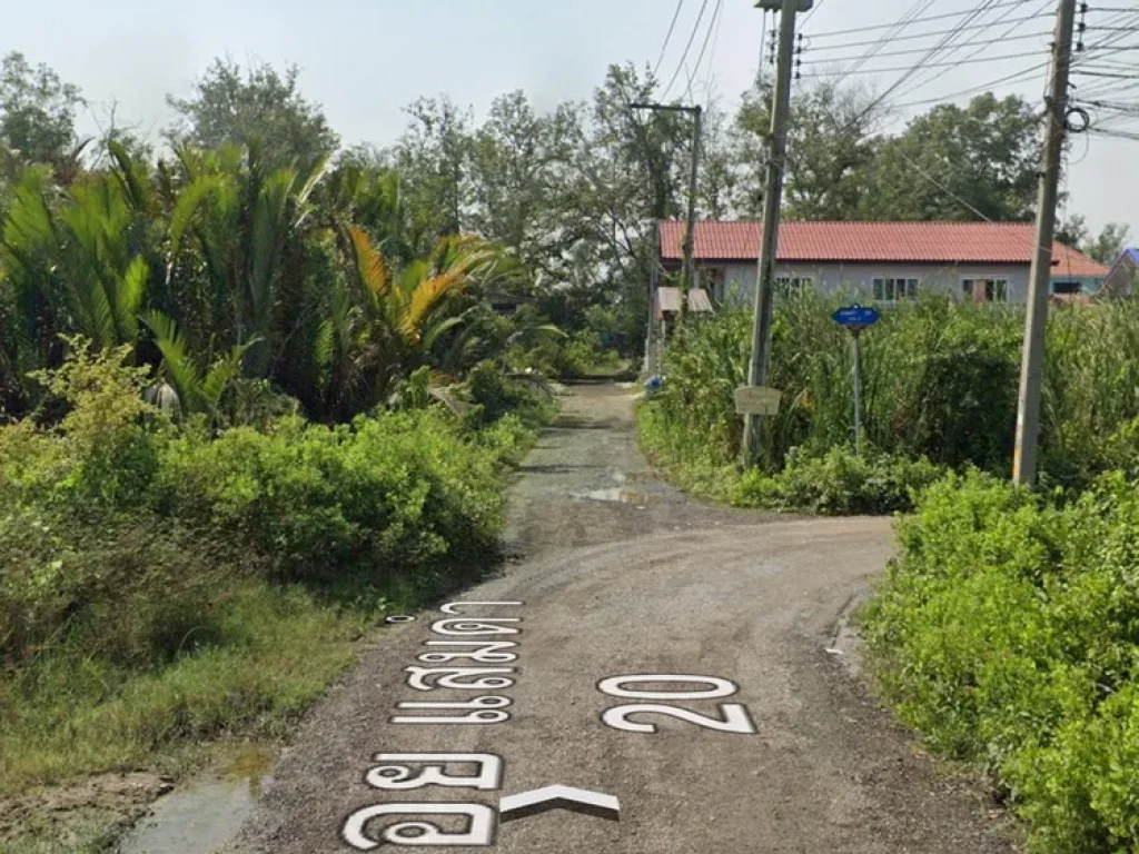 ขายที่ดินเปล่า 318 ตรว เหมาะสำหรับทำที่พักอาศัย แสมดำ บางขุนเทียน กรุงเทพ