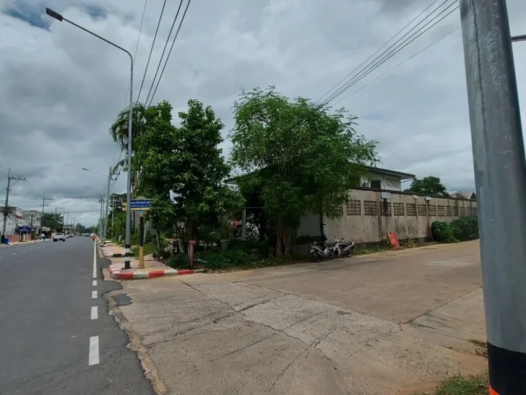 ขายที่ดินในตัวเมือง ยโสธร ถมแล้ว เหมาะทำบ้านพักอาศัย โฮมออฟฟิต ถนนคอนกรีตกว้าง เข้าออกได้หลายทาง ใจกลางเมือง ใกล้ทุกอย่าง แหล่งชุมชน