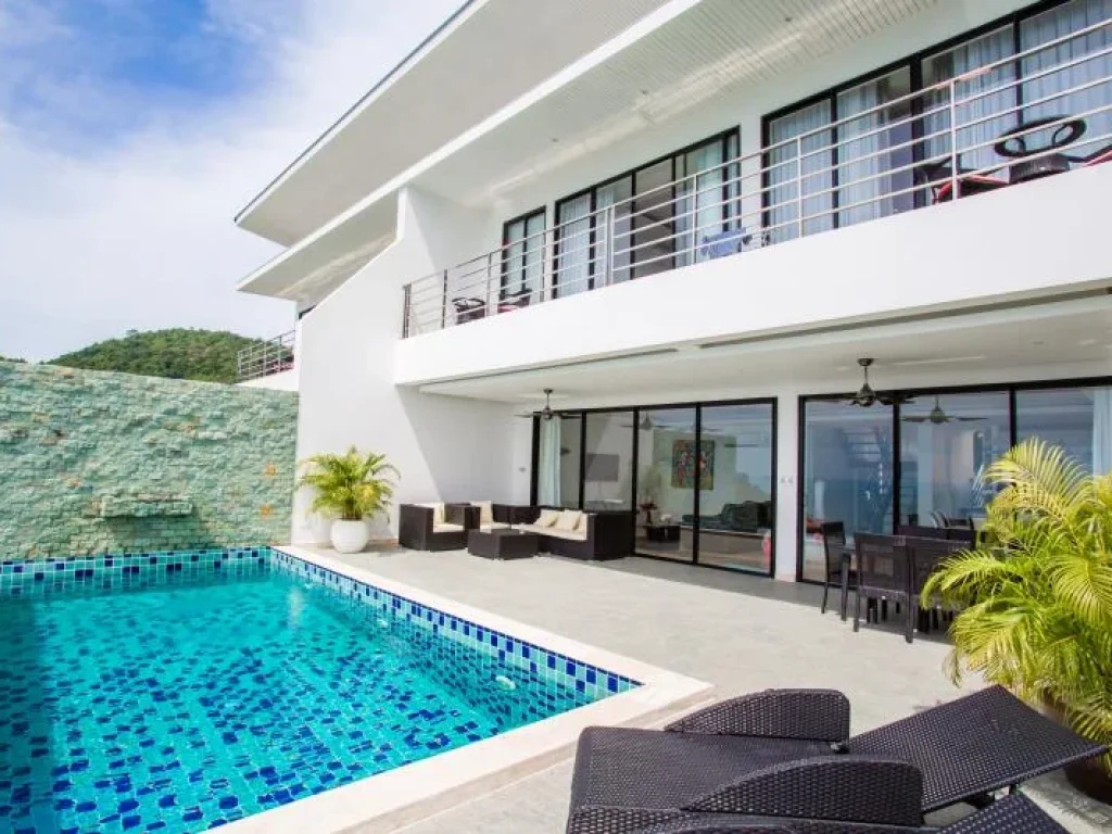 ขายวิลล่าเกาะสมุย Astoria Samui Villas วิลล่าที่ตั้งอยู่บนเนินเขาเกาะสมุย บ้านพักใกล้หาดเฉวงใช้เวลาขับรถประมาณ 15 นาที