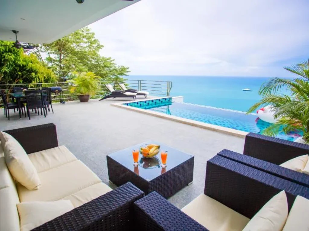 ขายวิลล่าเกาะสมุย Astoria Samui Villas วิลล่าที่ตั้งอยู่บนเนินเขาเกาะสมุย บ้านพักใกล้หาดเฉวงใช้เวลาขับรถประมาณ 15 นาที