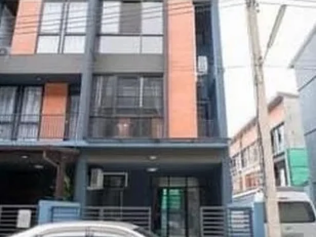 ให้เช่าทาวน์โฮม 3 5ชั้น Haus35 แจ้งวัฒนะ ใกล้เซ็นทรัลแจ้งวัฒนะ ใกล้ทางด่วน