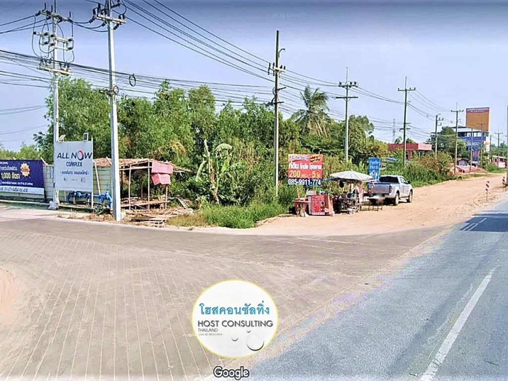 ขายที่ดิน 100 ตรวา ถบางบัวทอง-สุพรรณบุรี ใกล้ มราชพฤกษ์นพวงศ์ ปทุมธานี เจ้าของขายเอง