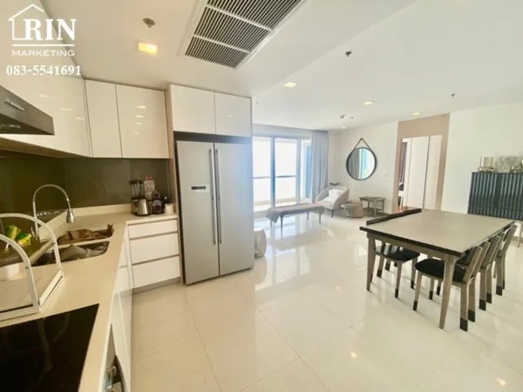 ขาย คอนโด เดอะ ปาล์ม วงศ์อมาตย์ บีช พัทยา For Sale The Palm Wongamat Beach Front Pattaya98Sqm Fq Corner room s03-0892