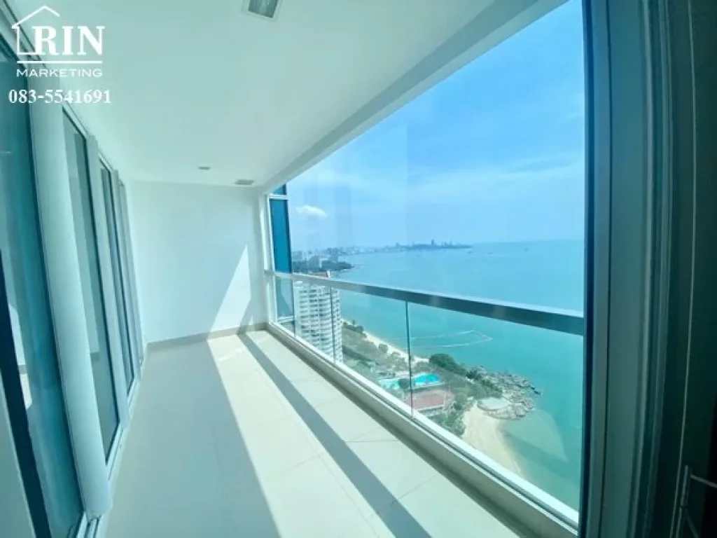 ขาย คอนโด เดอะ ปาล์ม วงศ์อมาตย์ บีช พัทยา For Sale The Palm Wongamat Beach Front Pattaya98Sqm Fq Corner room s03-0892