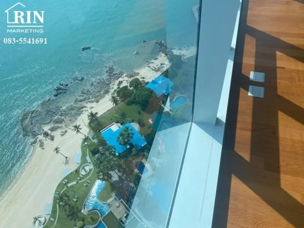 ขาย คอนโด เดอะ ปาล์ม วงศ์อมาตย์ บีช พัทยา For Sale The Palm Wongamat Beach Front Pattaya98Sqm Fq Corner room s03-0892