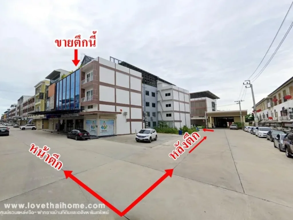 ขายอาคารสำนักงาน5ชั้น โครงการมั่งมีแสนสุข ติดถนนกัลปพฤกษ์ พื้นที่ใช้สอยกว่า2000ตรเมตร