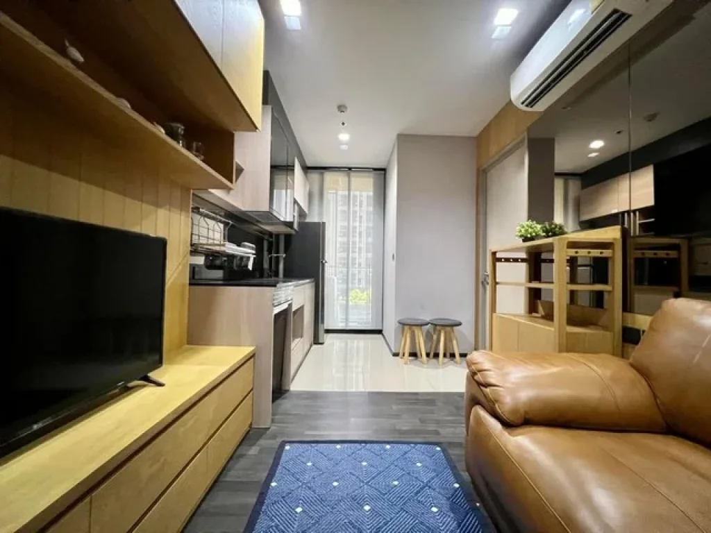 คอนโด The Line Asoke - Ratchada ของ Sansiri 1BED ให้เช่า Built-in พร้อมอยู่