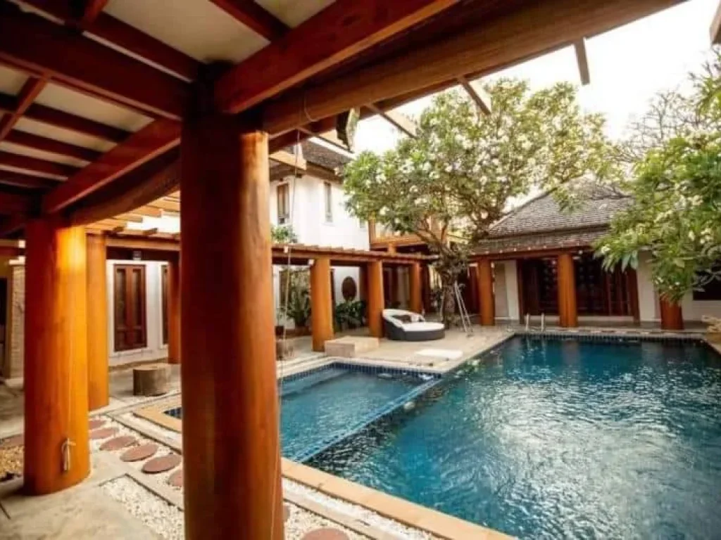 ด่วน ลดสุด ขายบ้านเดี่ยว นวลจันทร์ รามอินทรา SALE Luxury Detached House with Private Pool 386ตรว บ้านไม้สักแท้ บ้านหรูพร้อมสระว่ายน้ำ ใกล้ทางด่ว