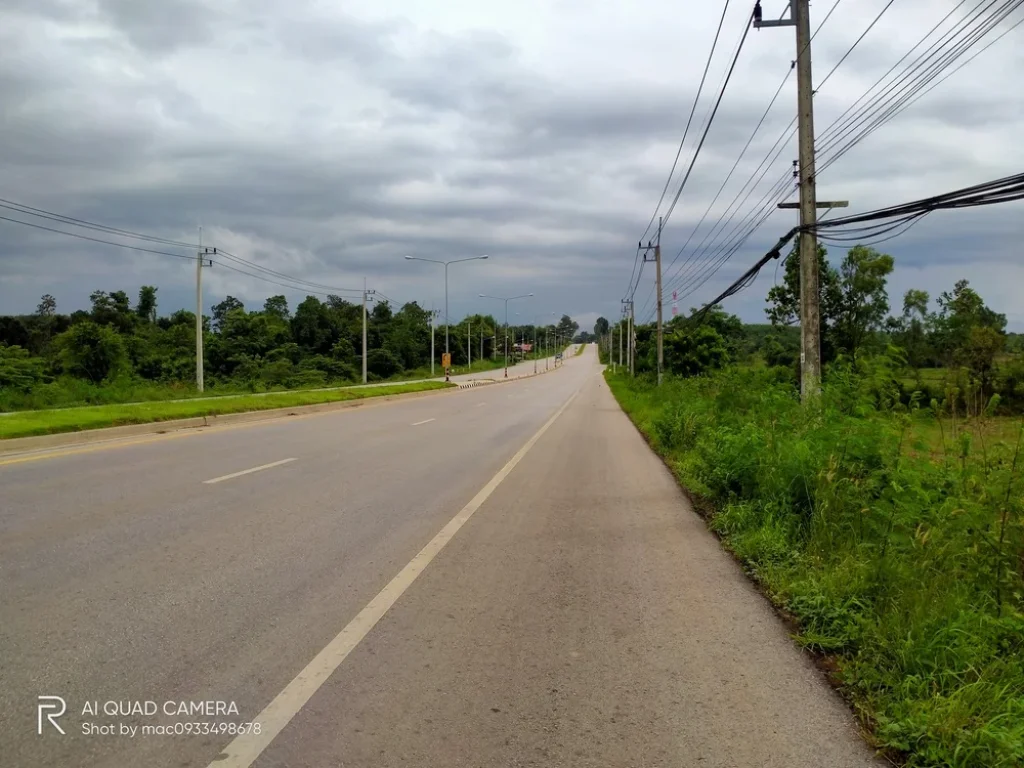 ขายที่ดินแปลงสวยติดถนนชยางกูร ราคาถูก ตคำป่าหลาย อเมืองมุกดาหาร จมุกดาหาร