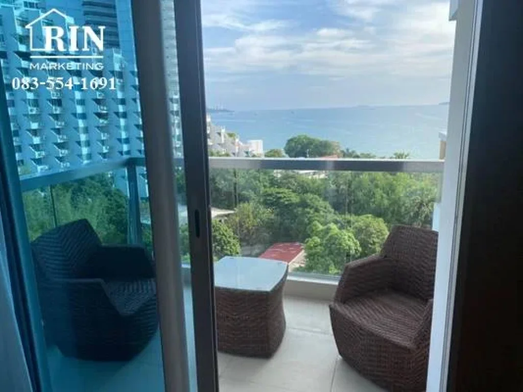 ขายคอนโด เดอะปาร์ม วงศ์อมาตย์ บีช For Sell The Palm Wongamat Beach Front Pattaya Studio Sea view