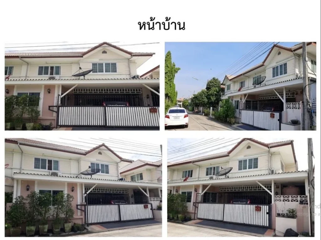 ขายบ้าน 2 ชั้น ใกล้รถไฟฟ้าสายสีแดง มหาวิทยาลัยรังสิต เมืองเอก สนามบินดอนเมือง