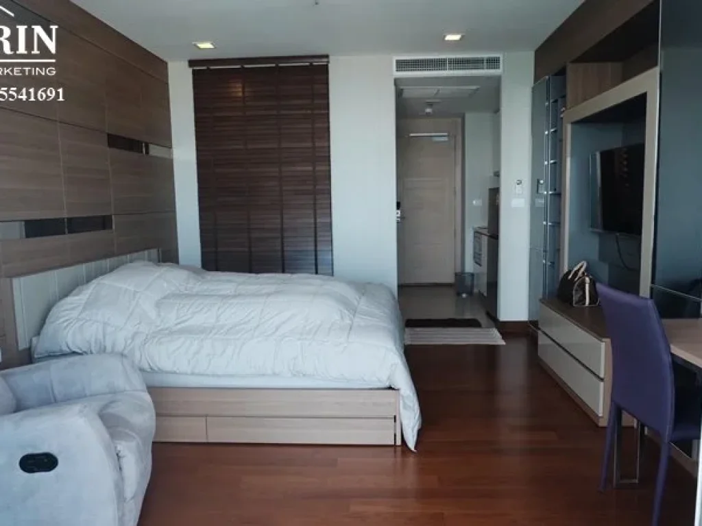 เดอะปาร์ม วงศ์อมาตย์ บีช The Palm Wongamat Beach Front Pattaya Studio For Sale S03-0908