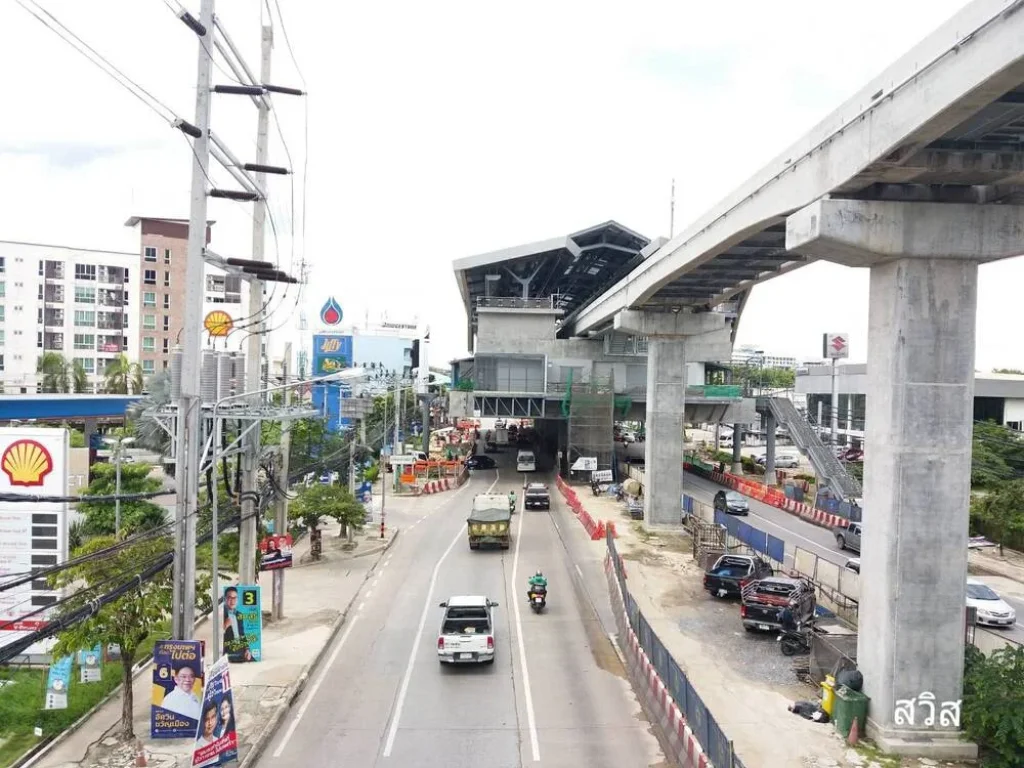 ขายที่ดิน 45-3-87 ไร่ ติดถนนรามอินทรา ห่างรถไฟฟ้าสีชมพู สถานีเศรษฐบุตร เพียง100ม เขตมีนบุรี กรุงเทพๆ