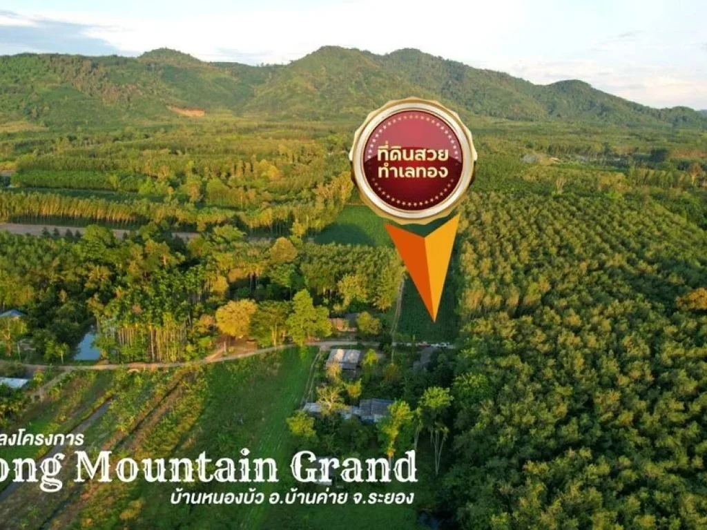 ที่ดินเปล่า ระยอง mountain grand อำเภอบ้านค่าย จังหวัดระยอง