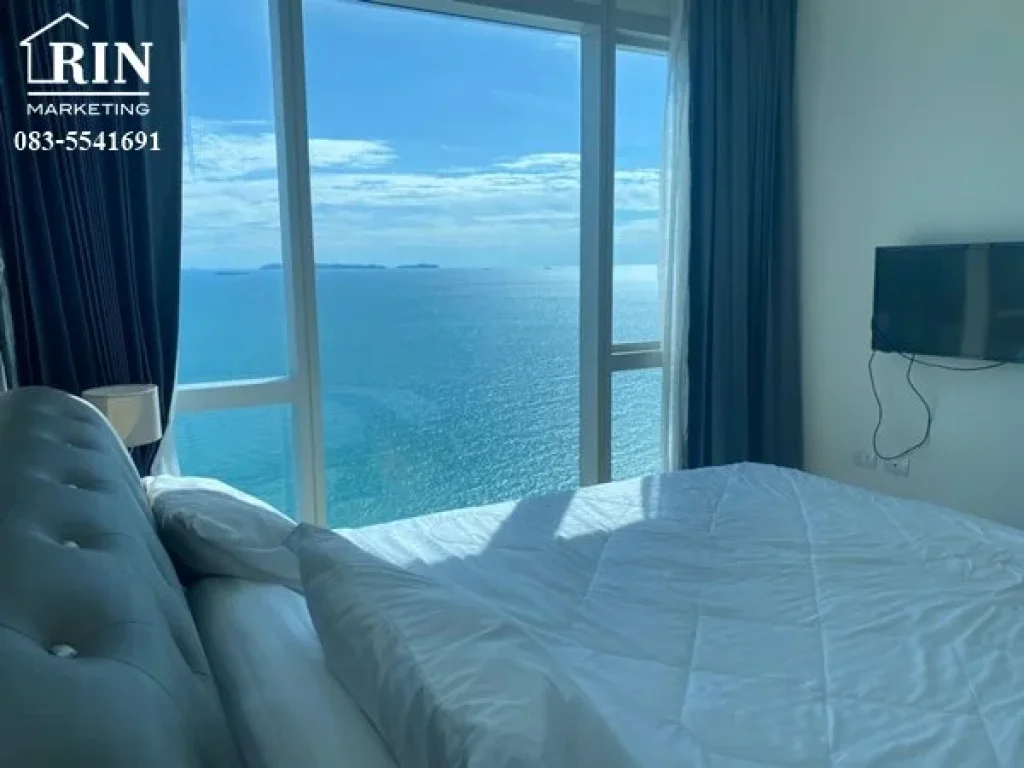 ขาย เดอะ ปาล์ม วงศ์อมาตย์ บีช ในพัทยา For SaleThe Palm Wongamat Beach Front Pattaya 1Beds Sea view S03-0915