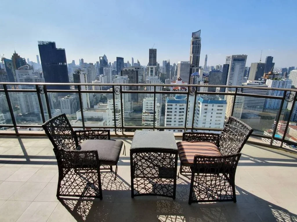 Penthouse 4 Bedroom Sukhumvit 23 Asoke for rent ให้เช่าคอนโด อโศก-พร้อมพงษ์ สุขุมวิท 23 4ห้องนอน 252sqm ห้องกว้าง ห้องเพนท์เฮ้าส์ชั้นสูง วิวสวยมาก