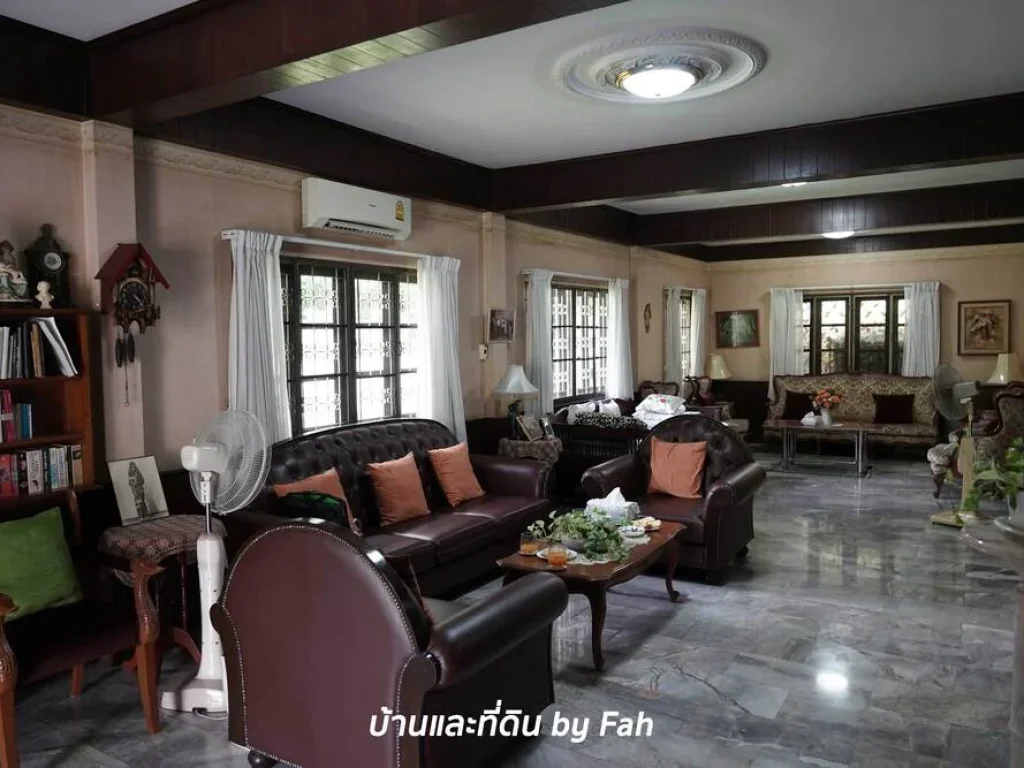 บ้านเดี่ยว 2 ชั้น สุดคลาสิก บรรยากาศดี ทำเลดีมาก ใกล้เมือง ถมหิดล เชียงใหม่