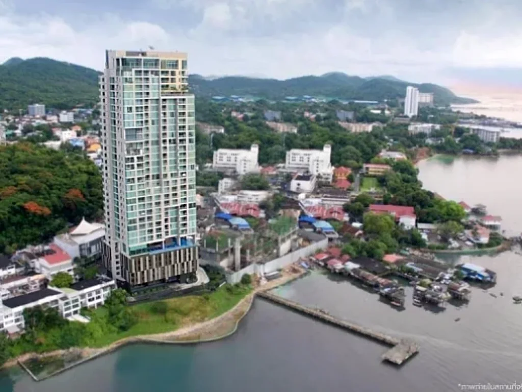 ขายให้เช่า คอนโดติดทะเล Marina Bayfront Sriracha 41ตรม วิวเดียวกับโรงแรมNovotel