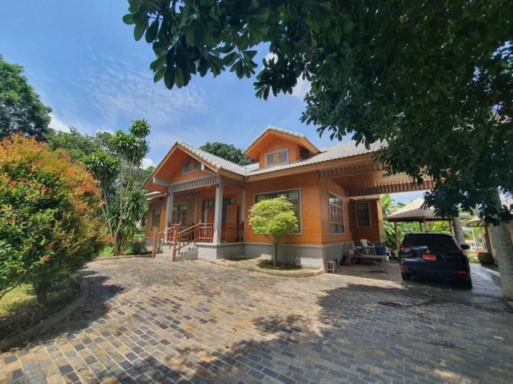 For Sale บ้านพักตากอากาศสไตล์คันทรี ปากช่อง โครงการฮอลิเดย์ปาร์คเขาใหญ่