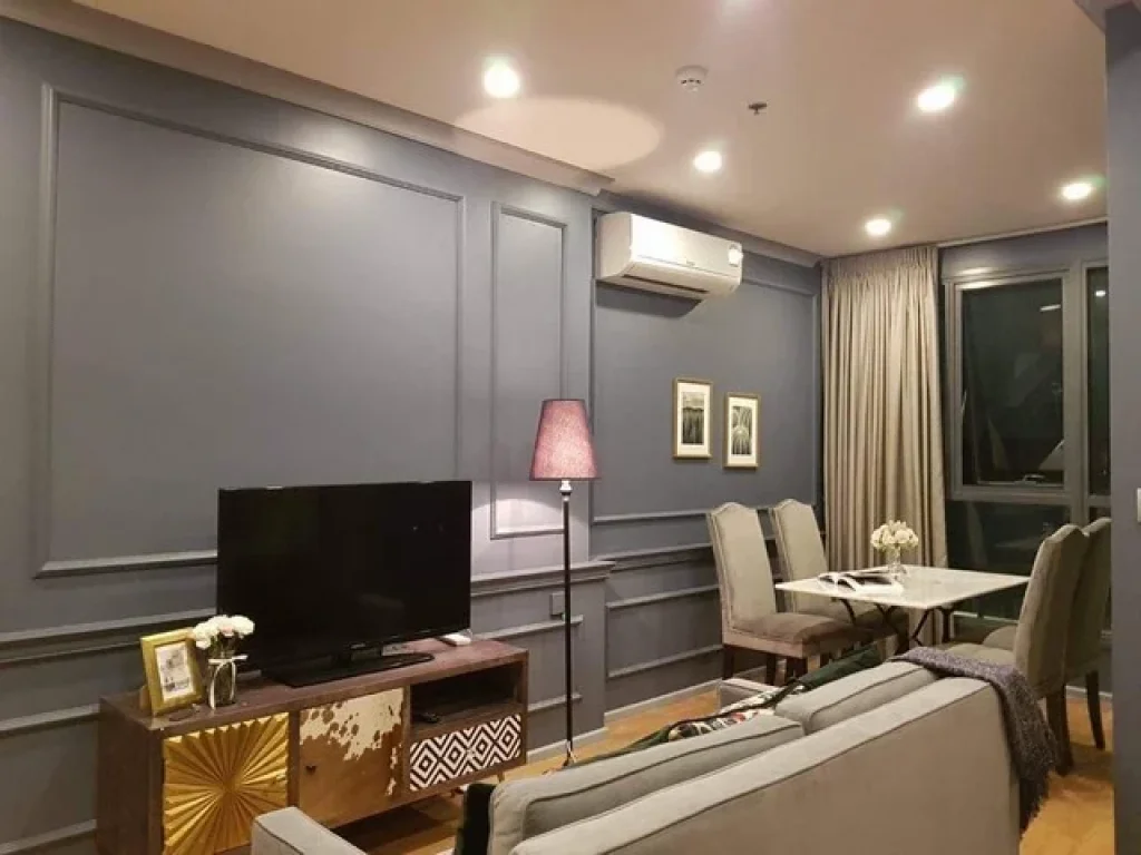 For rent คอนโด คิวชิดลม-เพชรบุรีห้อง 1bed 35ตรม ชั้น 23 ราคาพิเศษ ใกล้ BTS ชิดลม