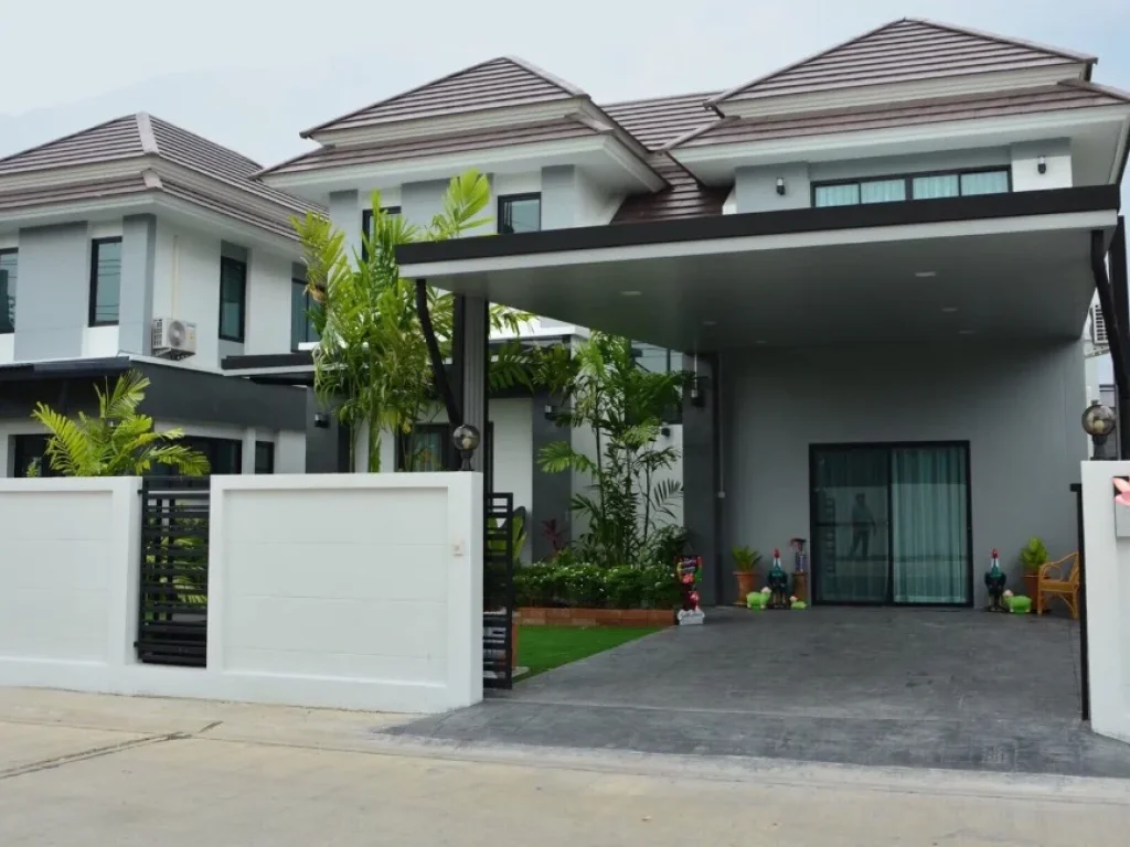 For Rent ให้เช่าบ้านเดี่ยว หมู่บ้านเดอะวิลล์ มีนบุรี-นิมิตใหม่ บ้านใหม่พร้อมอยู่