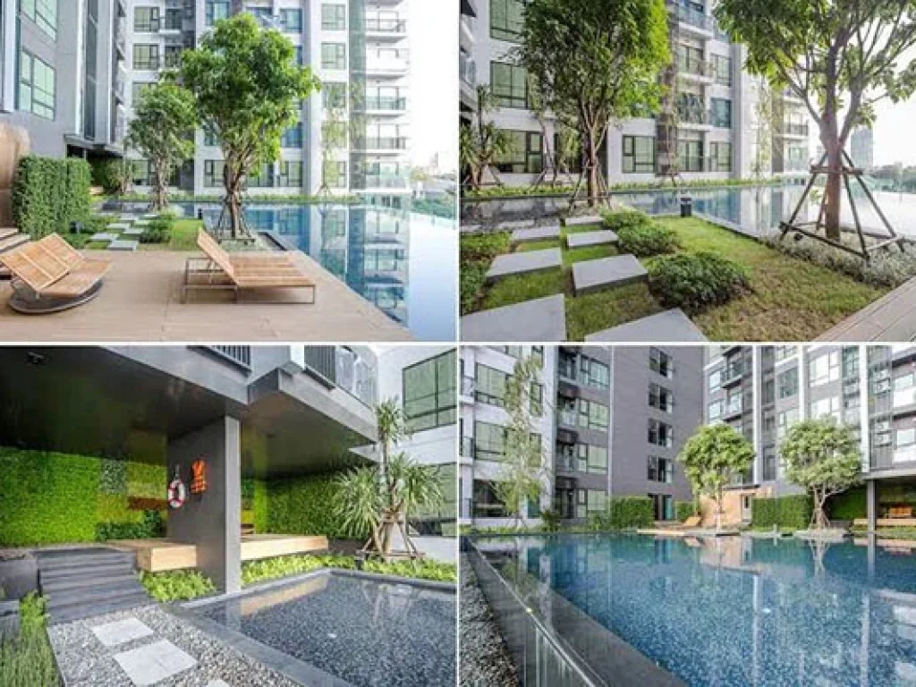 คอนโด 2 ห้องนอน วิวสระว่ายน้ำ ที่ ริทึ่ม สุขุมวิท 2 Bedrooms Unit and Pool View at Rhythm Sukhumvit