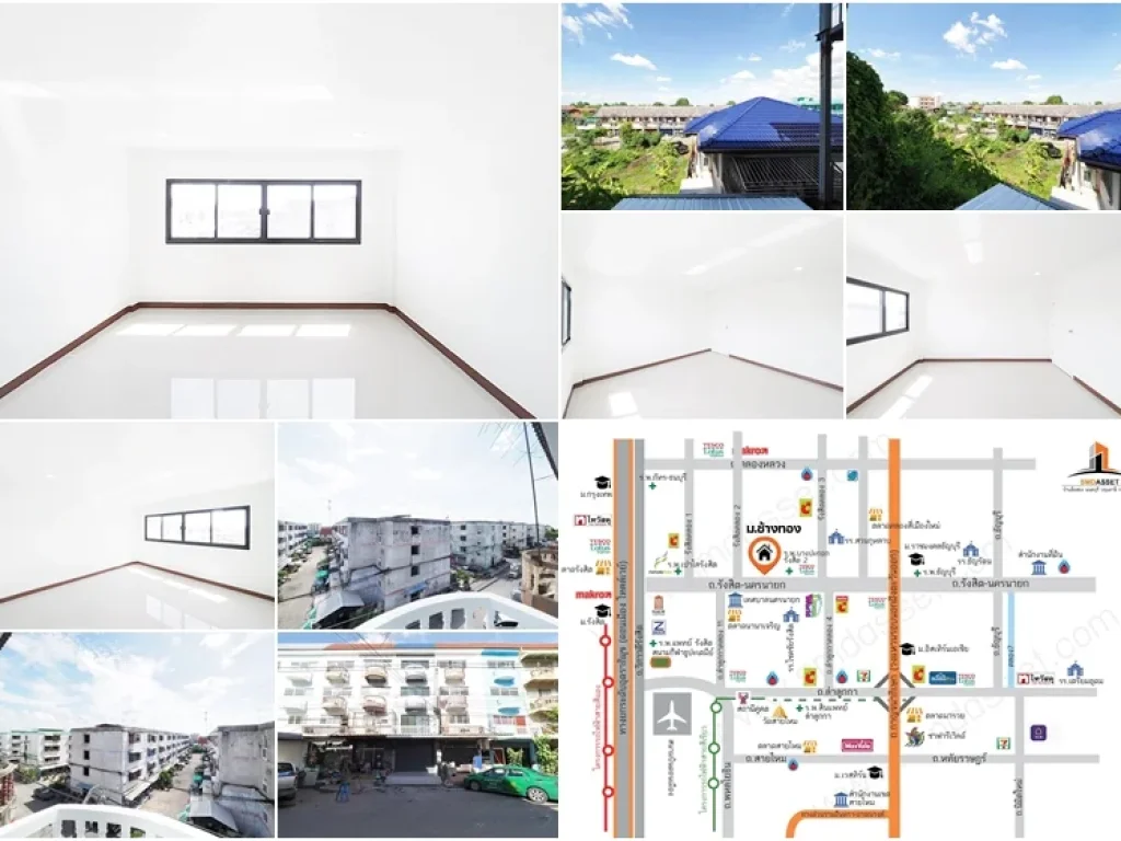 ขายราคาพิเศษ อาคารพาณิชย์ 4 ชั้น มช้างทอง ขนาด 15 ตรว 7นอน 4น้ำ ตกแต่งใหม่ทั้งหลัง ต่อเติมเต็มพื้นที่ สวยพรีเมี่ยม ค้าขายได้ รังสิต-คลอง2