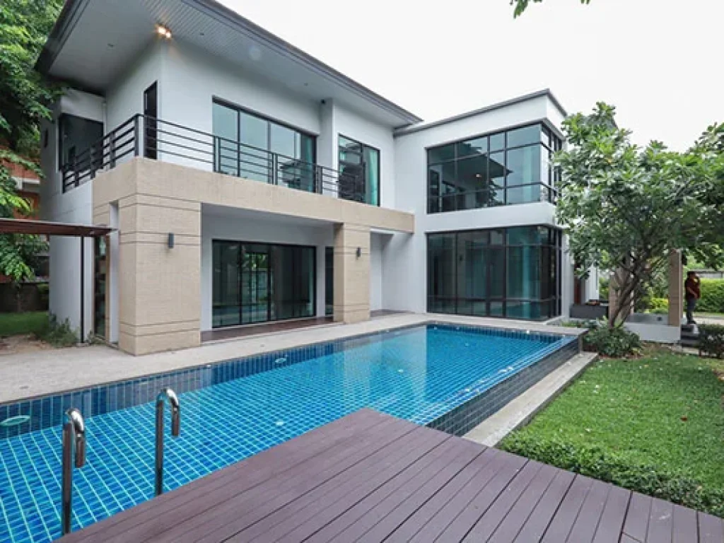 บ้านเดี่ยว 4 ห้องนอน พร้อมสวนขนาดใหญ่ amp สระว่ายน้ำส่วนตัว Single house 4 beds with Big Garden amp Private Pool