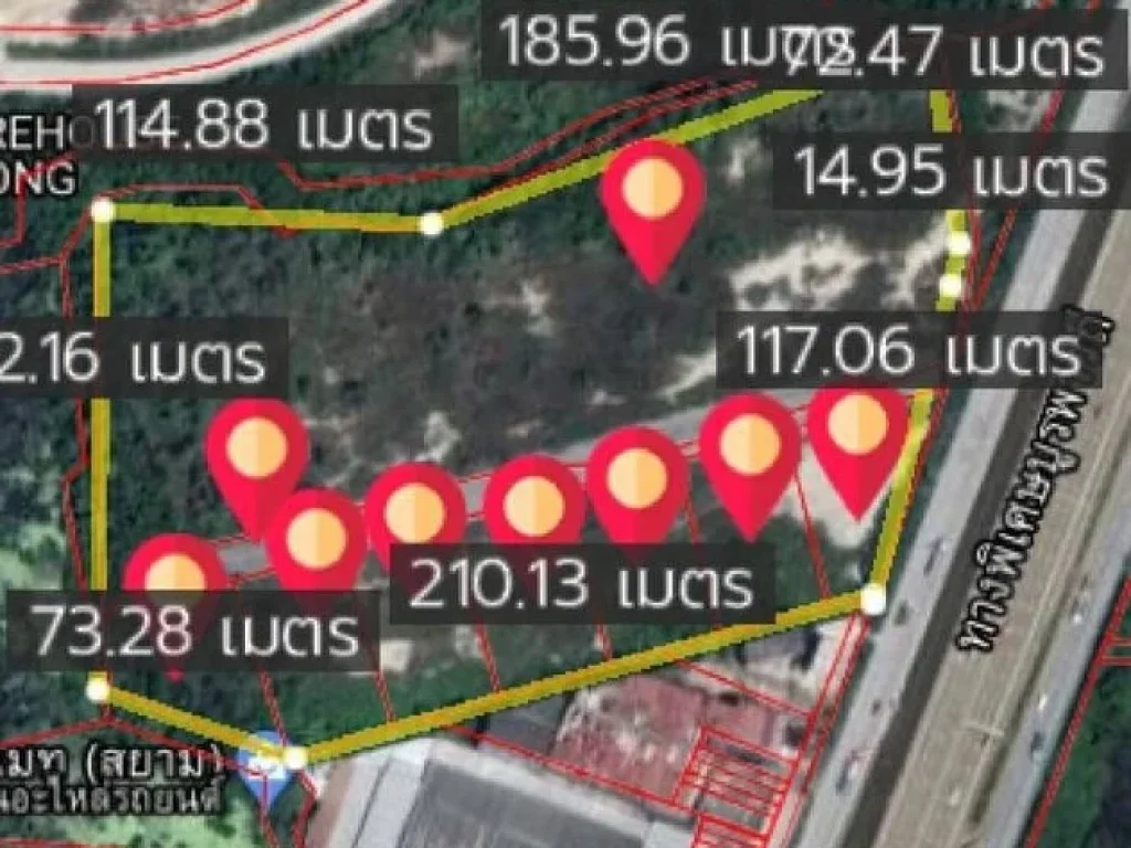 พื้นที่ดิน -บางนาตราด กม50 ฉะเชิงเทรา 36 RAI 0 NGAN 51 ตารางวา 12000000 บาท สภาพแวดล้อมดี ฉะเชิงเทรา