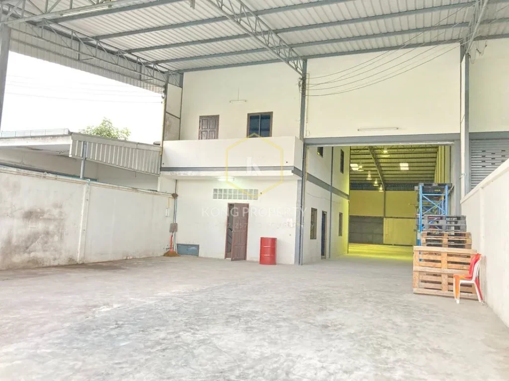 ให้เช่าโรงงาน โกดัง พร้อมออฟฟิศ 500 ตรม บางปลา บางพลี สมุทรปราการ Warehouse for rent in Bang Pla Bang Phli Samut Prakan