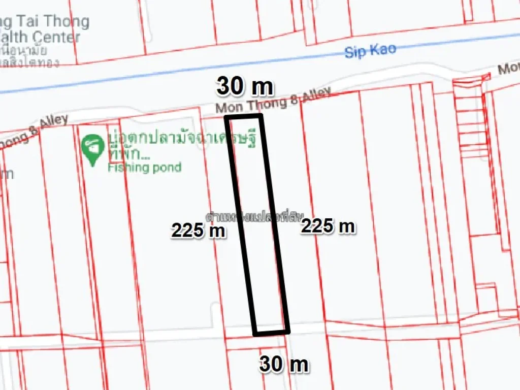 ขายที่ดินหมอนทอง 4 ไร่ คลอง 19 ติดถนนคอนกรีต 2 ด้าน ใกล้ถนนเส้น 3001 - 13 กม อบางน้ำเปรี้ยว จฉะเชิงเทรา