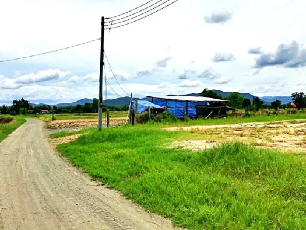 ขายที่ดินวิวเขาสวยๆ ใกล้ถนนสันกำแพงสายใหม่ ตำบลแช่ช้าง อำเภอสันกำแพง