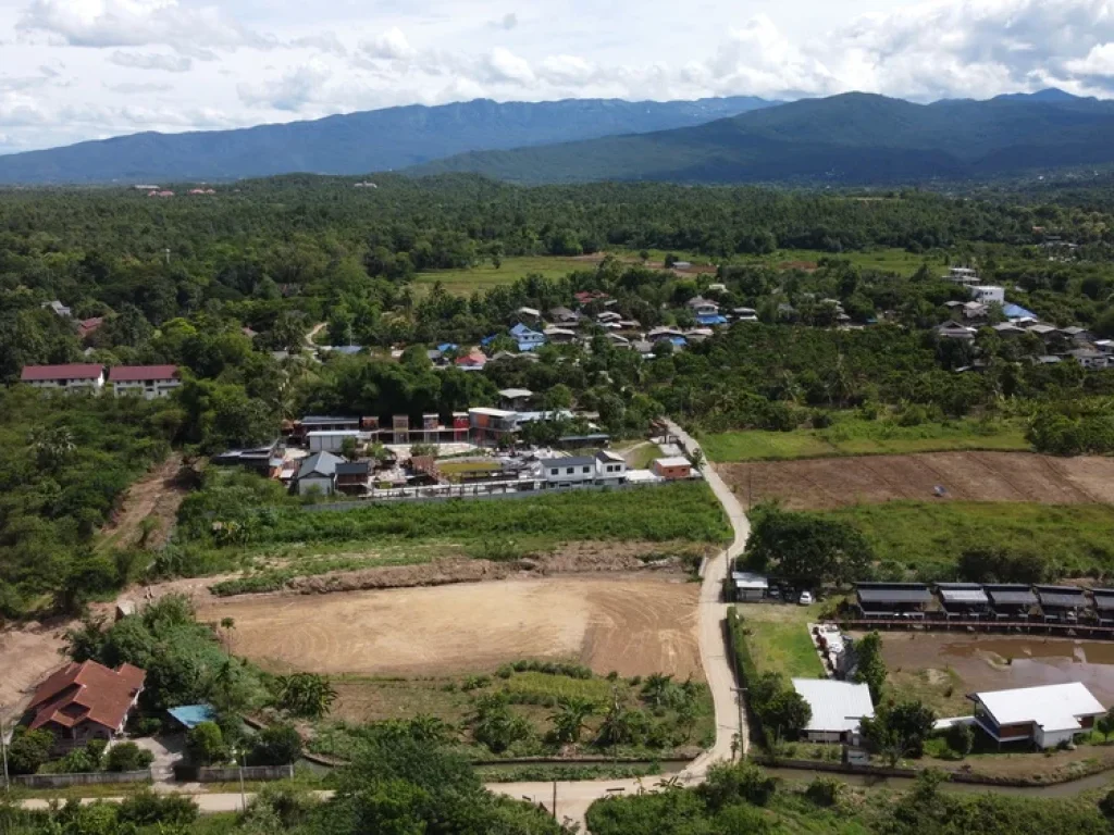 ขายที่ดินจอมทองตรงข้าม มณฑาทิพย์รีสอร์ท ติดถนนน้ำไฟฟ้าเข้าถึง