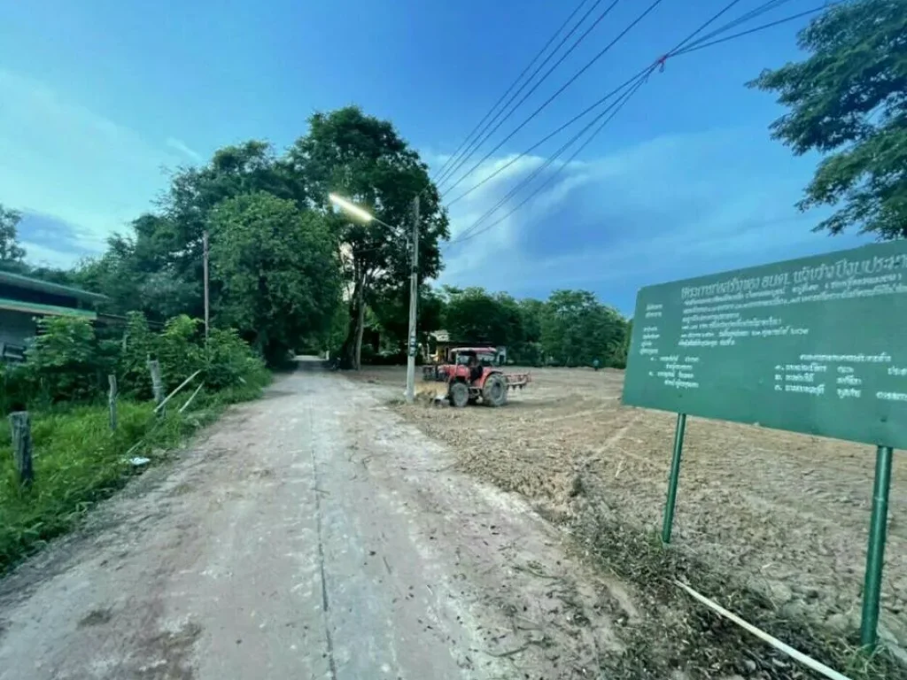 ขายที่ดิน ปรับถมเรียบร้อย ติดทางสาธารณะ สาธารณูปโภคครบ อำเภอเมือง จังหวัดสกลนคร