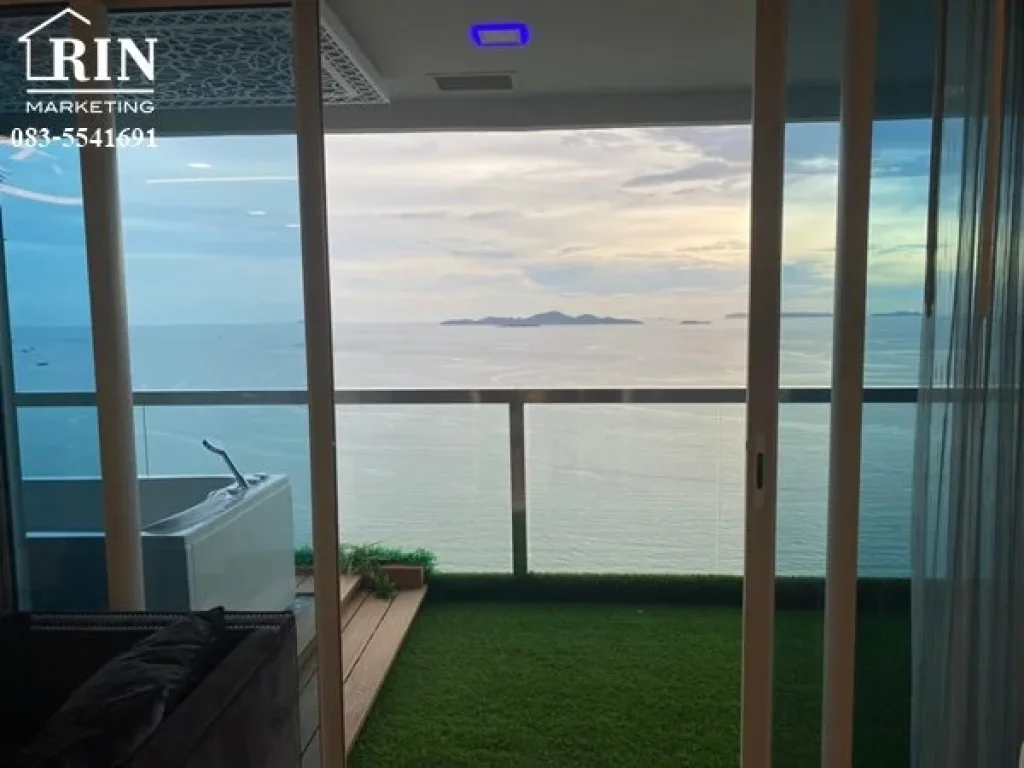 ขาย คอนโด เดอะ ปาล์ม วงศ์อมาตย์ บีช พัทยา 9909 ตรม For Sell The Palm wongamat Beach Front pattaya 9909 Sqm hight floor direct sunset S03-0978