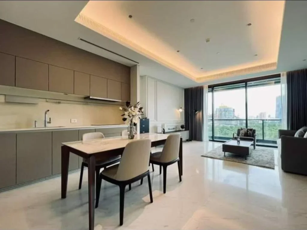 Sindhorn Tonson Private luxury residence 1 Bedroom for rent ให้เช่า สินธร ต้นสน หลังสวน 1 ห้องนอน 88 ตรม วิวสวนลุม ห้องใหญ่ สวย