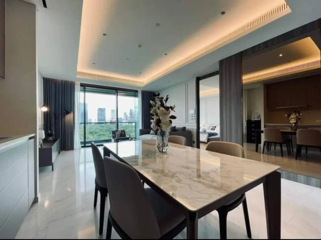 Sindhorn Tonson Private luxury residence 1 Bedroom for rent ให้เช่า สินธร ต้นสน หลังสวน 1 ห้องนอน 88 ตรม วิวสวนลุม ห้องใหญ่ สวย