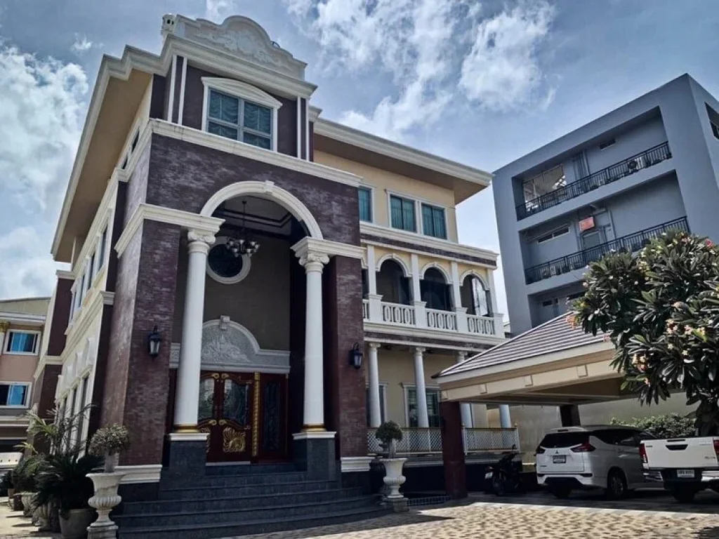 ขายคฤหาสน์หรูแถมตึก3ชั้น 5ห้องนอน 8ห้องน้ำ SALE HOUSE GET FREE 3-STOREY BUILDING