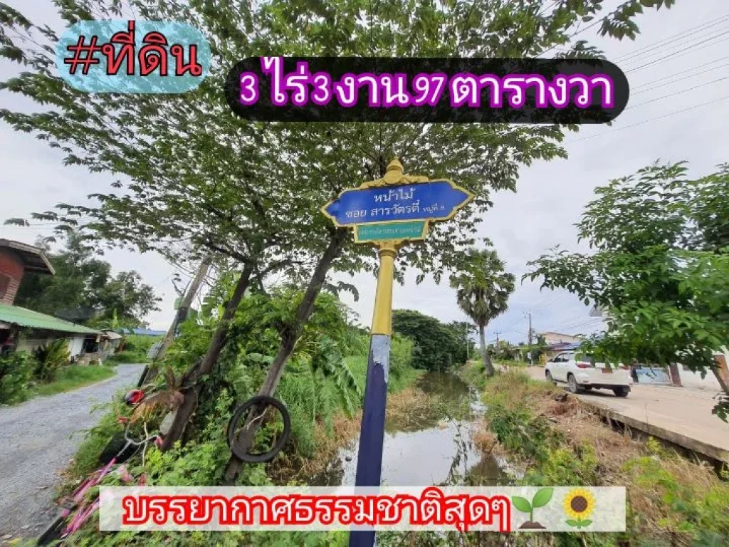 ขายต่ำกว่าราคาตลาด ที่ดินลาดหลุมแก้วร่วม 4 ไร่ เหมาะสร้างบ้านสวน amp โคกหนองนาตระแหง