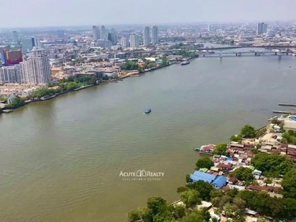 ขายคอนโดหรู Watermark Chaophraya River 3 ห้องนอน 3 ห้องน้ำและ 1 ห้องนอนเมทพร้อม 1 ห้องน้ำ