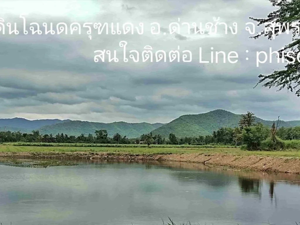 ที่ดินโฉนดวิวเขาสุดสวย360องศา เริ่มต้นไร่ละ 350000 แบ่งแปลง 2-5 ไร่ ด่านช้าง สุพรรณบุรี น้ำไฟพร้อม