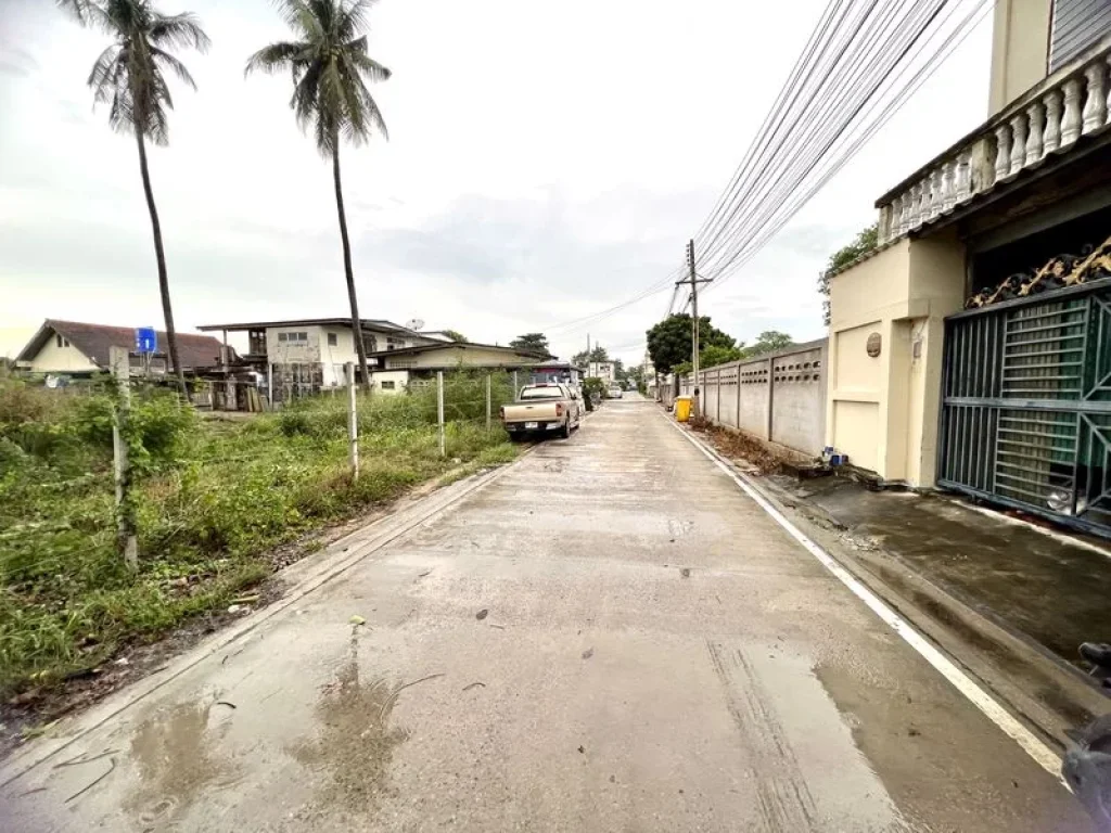 ลดราคาแรง ขายที่ดินสวย ใกล้หาดบางแสน ถมแล้วเรียบร้อย ล้อมรั้วเป็นสัดส่วน