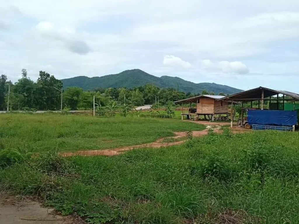 ที่ดินแปลงสวย ที่ราบริมเชิงเขา บรรยากาศดี ราคาถูก อุตรดิตถ์