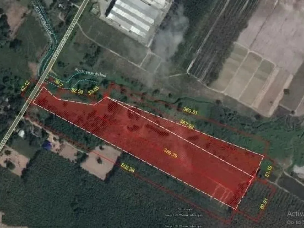 Land For Sale ที่ดิน 28 ไร่ ซอย4 สาย13 ใกล้ถนนทางหลวงหมายเลข36 นิคมพัฒนา ระยอง