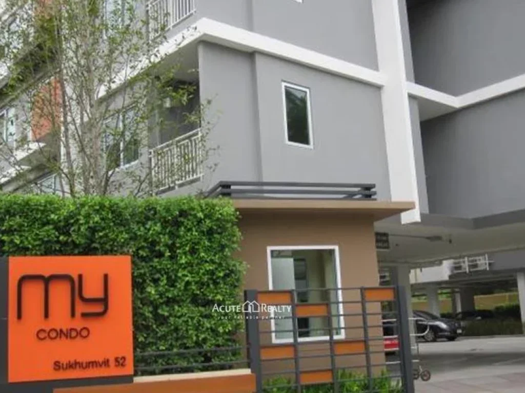 ขายคอนโด โครงการ Mycondo สุขุมวิท 52 ห้องมุม ห่างจากบีทีเอสเพียง 50 เมตร