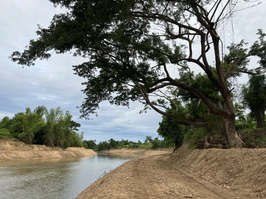 ที่ดินติดน้ำลำห้วยแม่ประจันต์ 1 ไร่ ลงเล่นน้ำได้ ติดถนนคอนกรีต