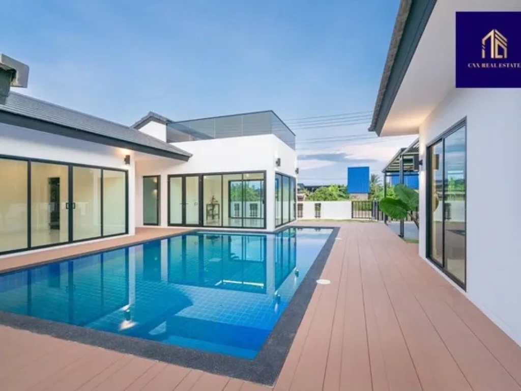 บ้าน Pool Villaใกล้เมืองดอยสุเทพเชียงใหม่ ราคาถูก ติดวงแหวนรอบสาม