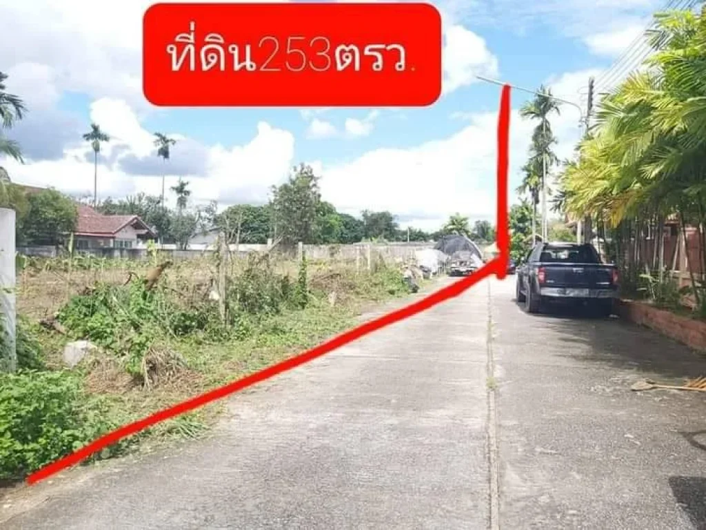 ขายที่ดินสันทรายใกล้สำนักงานที่ดินสันทรายพร้อมโอนราคาถูก