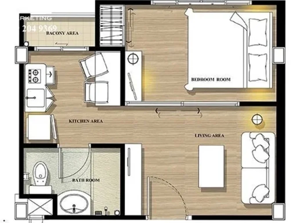 ขายขาดทุน โมเดิร์น คอนโด Modern Condo กำนันแม้น ซอย 3 อาคารซี ชั้น4 พื้นที่ 30 ตรม แขวงบางบอน เขตบางบอน กทม ใกล้ถนนเอกชัย กัลปพฤกษ์ พระราม2