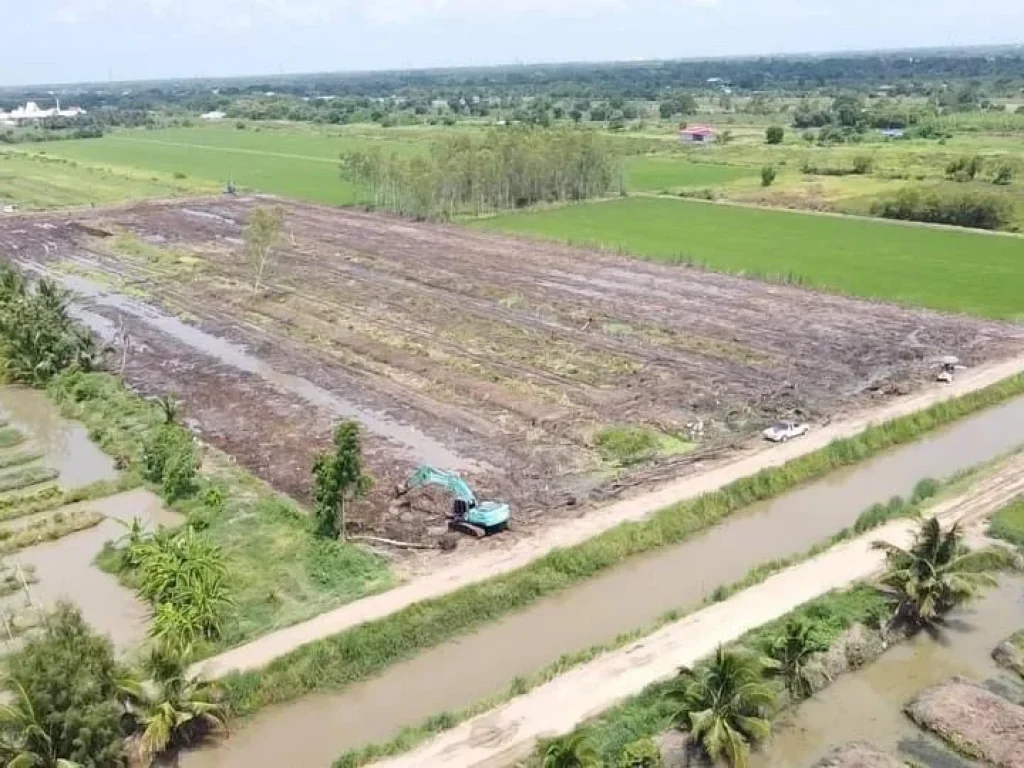 ขายที่ดิน คลอง9 ขนาด 1 ไร่ หนองเสือ ปทุมธานี ที่สวยทำเลดี ผ่อน 40 เดือน ฟรีดอกเบี้ย